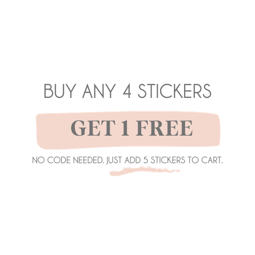 Clarity Stamp Sticker