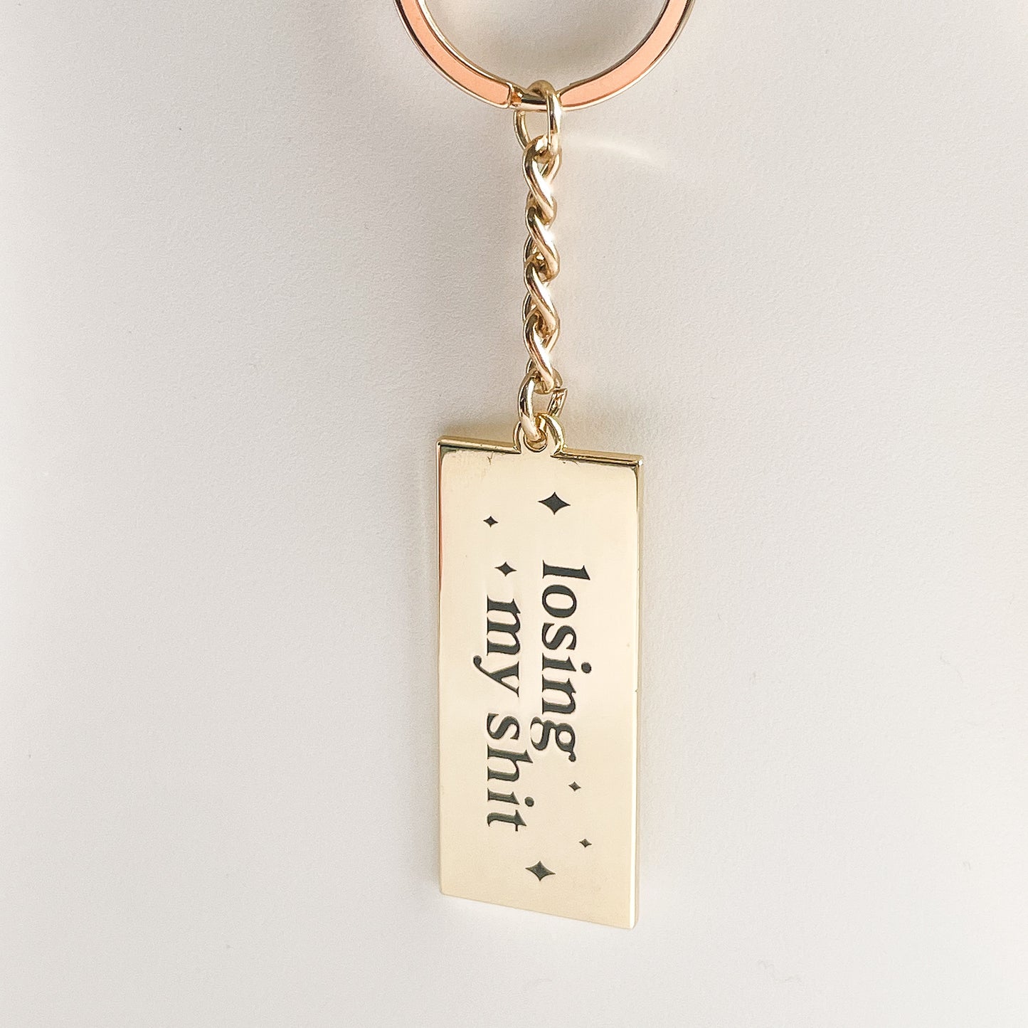 Losing My Shit Keychain