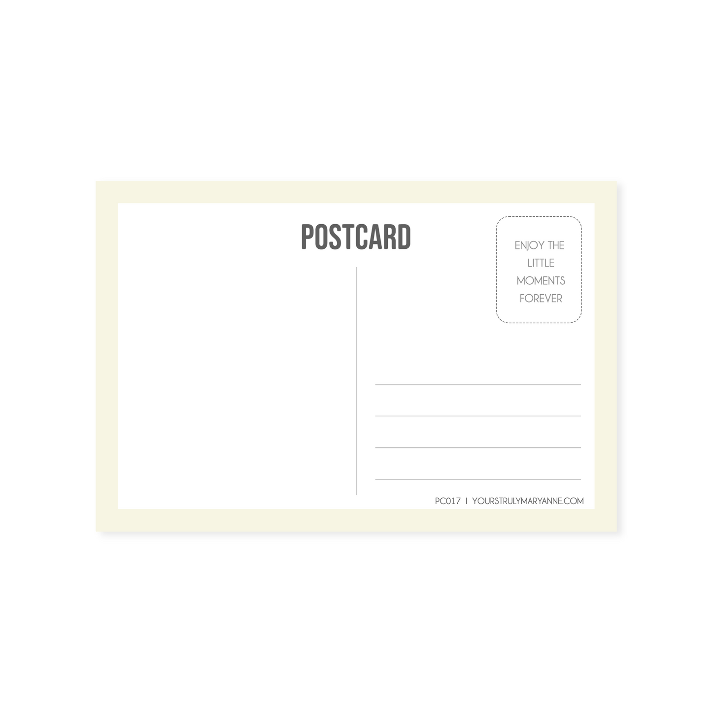 Happiness Postcard