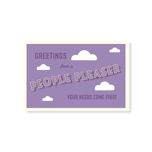 People Pleaser Postcard