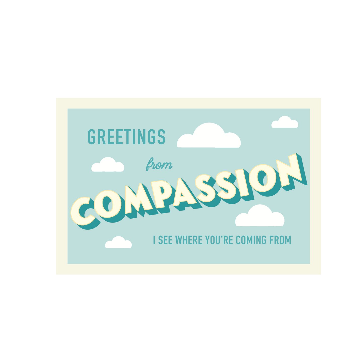 Compassion Postcard