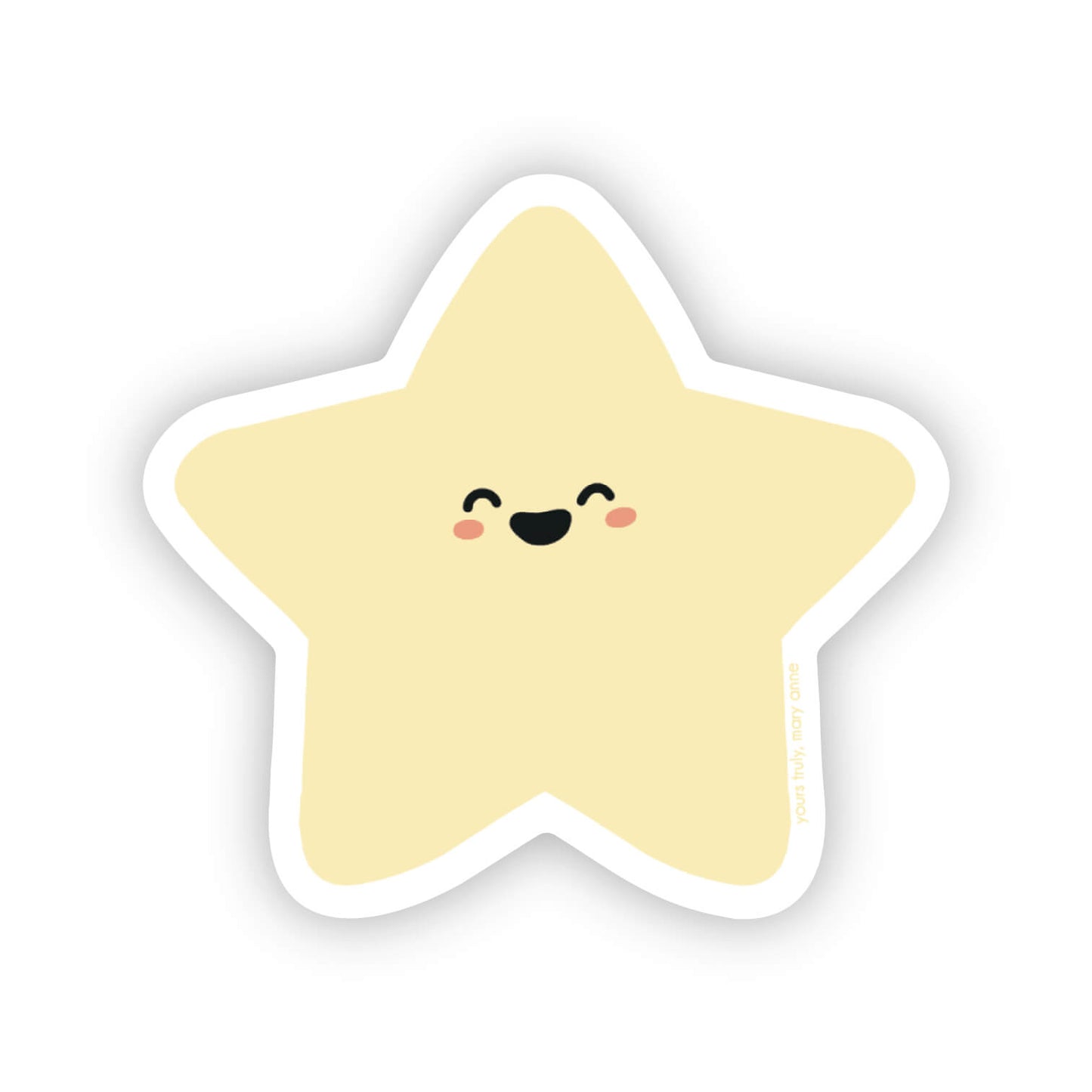 Gold Star Sticker