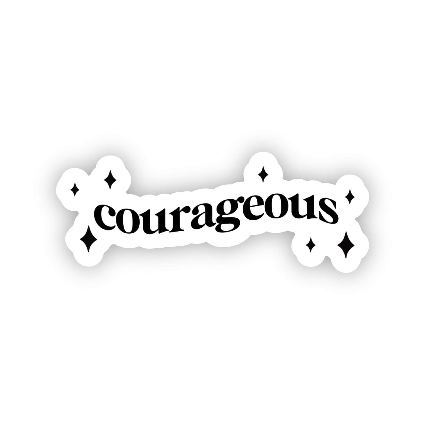 Courageous Sticker