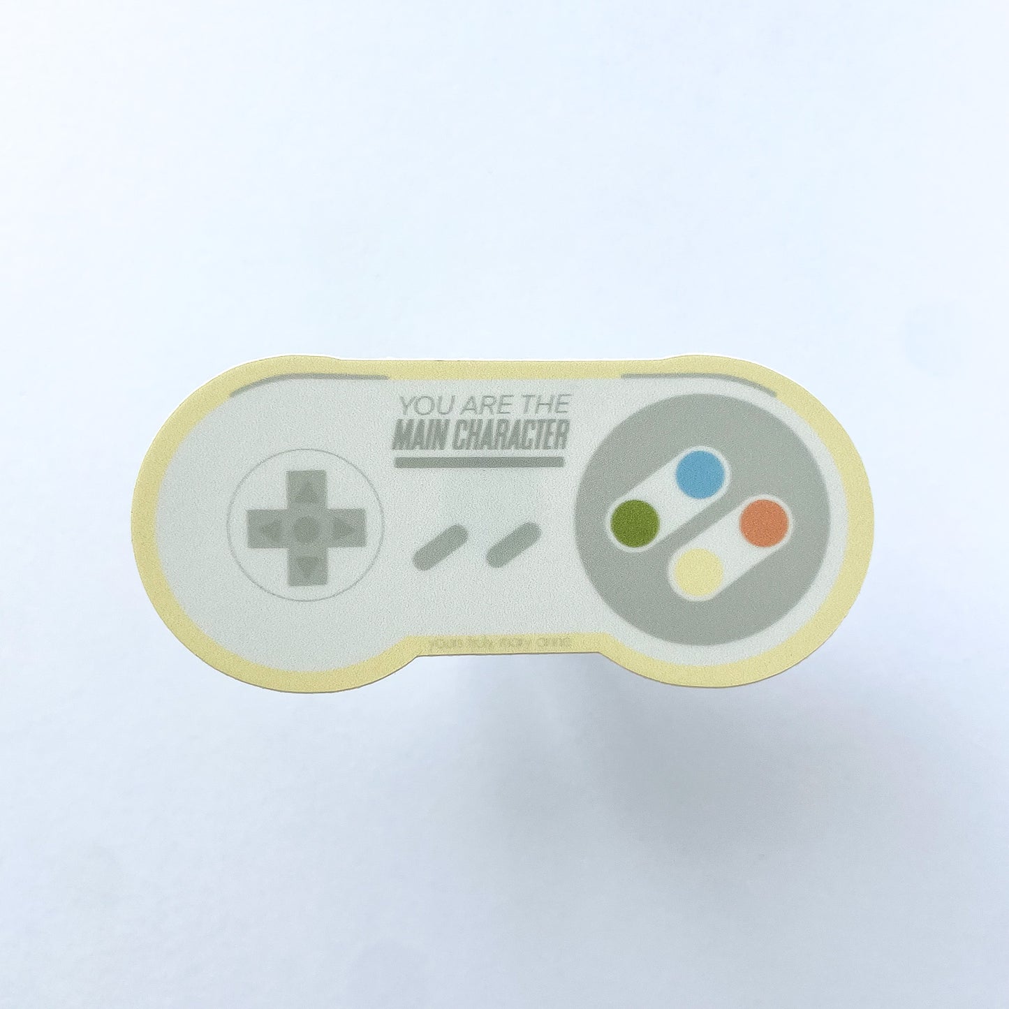 Main Character in Control Sticker