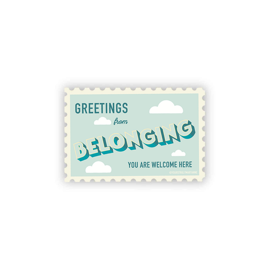 Belonging Stamp Sticker