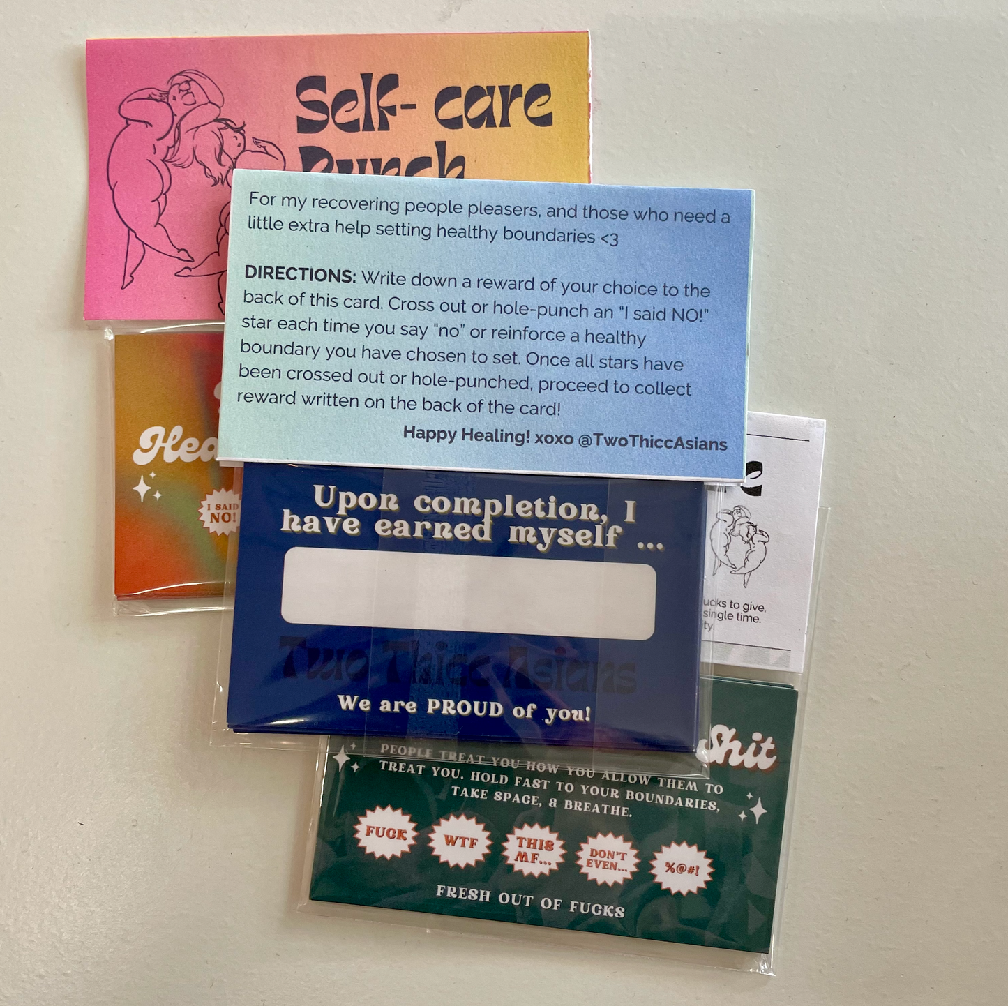 People Pleaser Punch Cards