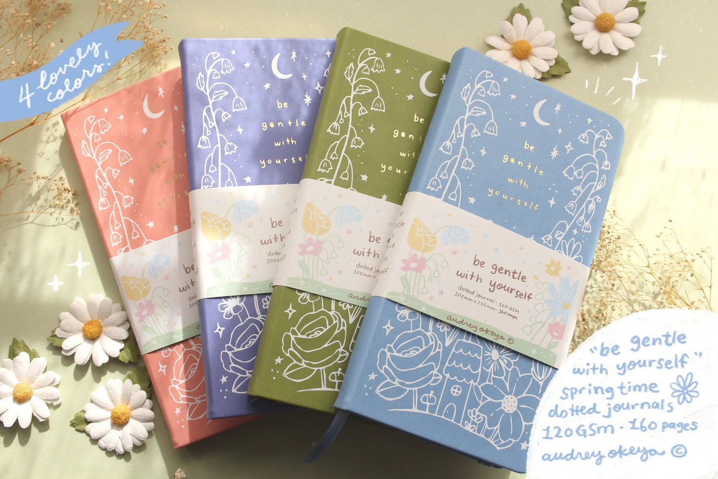 Springtime Be Gentle with Yourself Journal