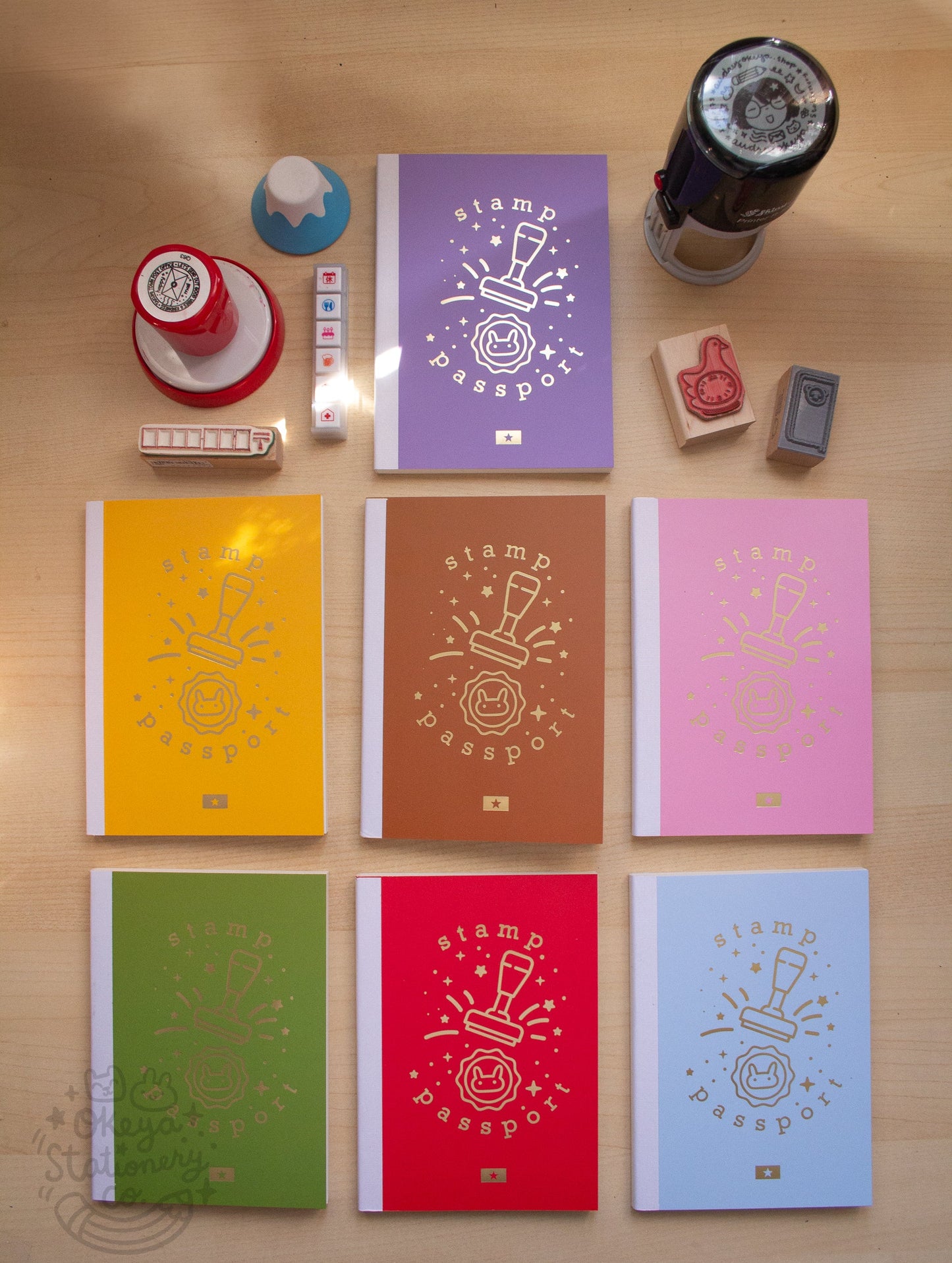 Stamp Passport Notebook