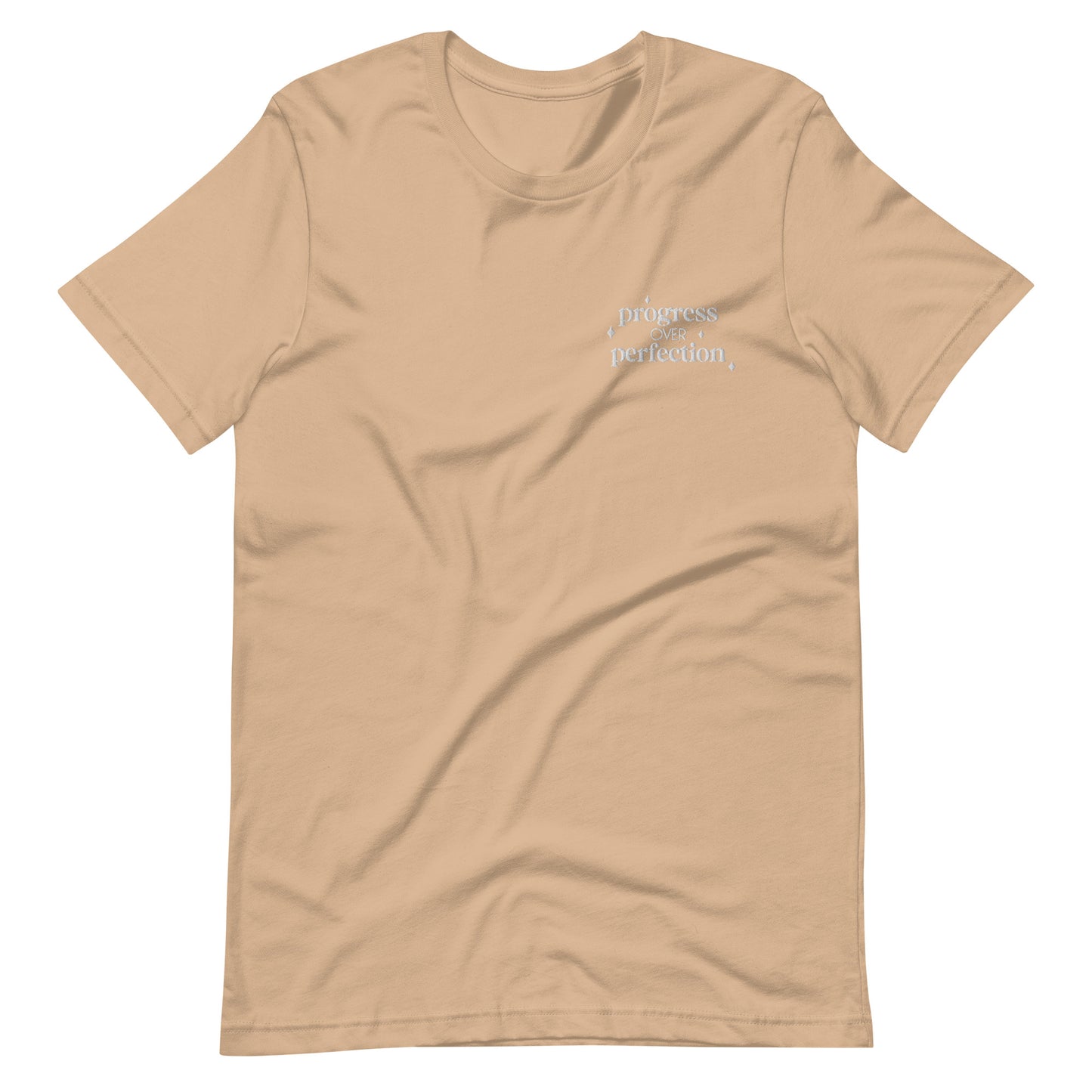Progress over Perfection Embroidered Shirt