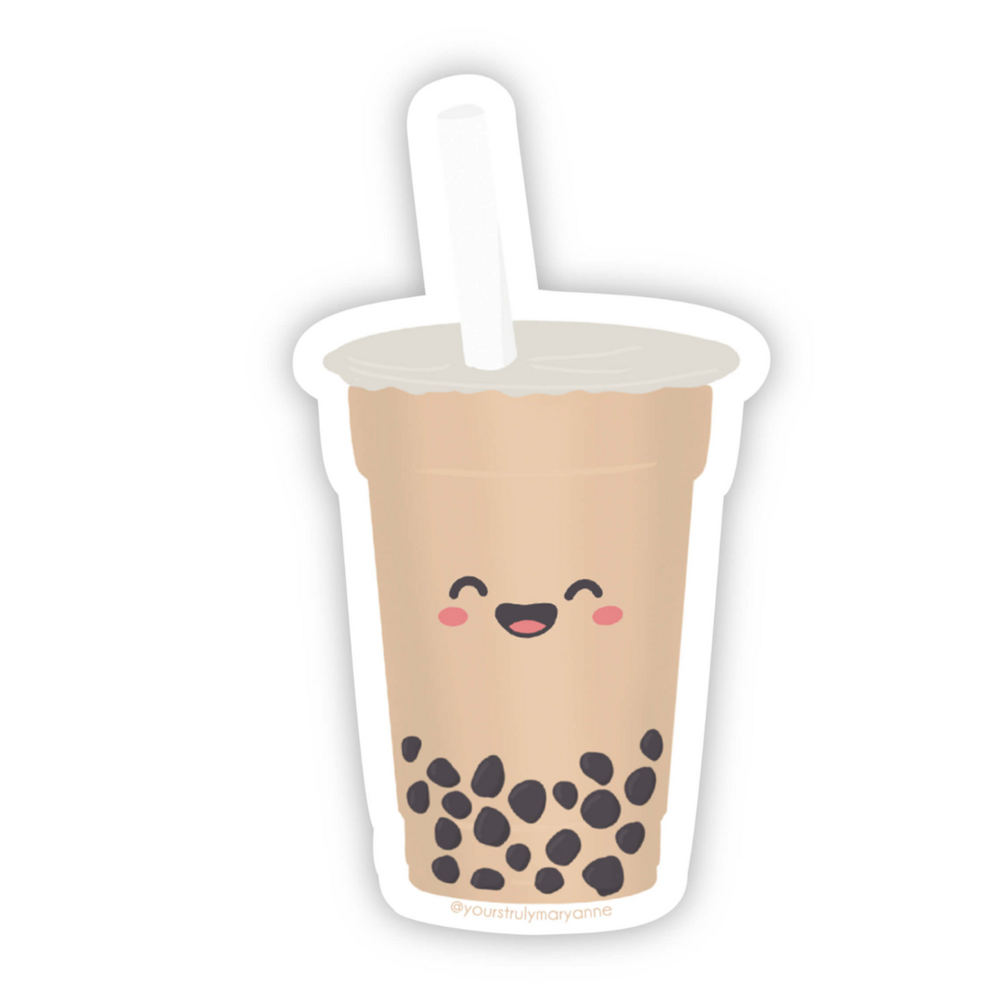 Cute Tea Boba Sticker