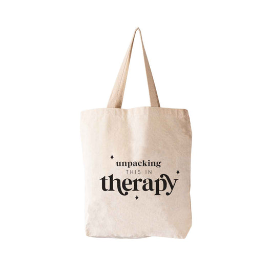 Unpacking this in Therapy Tote Bag