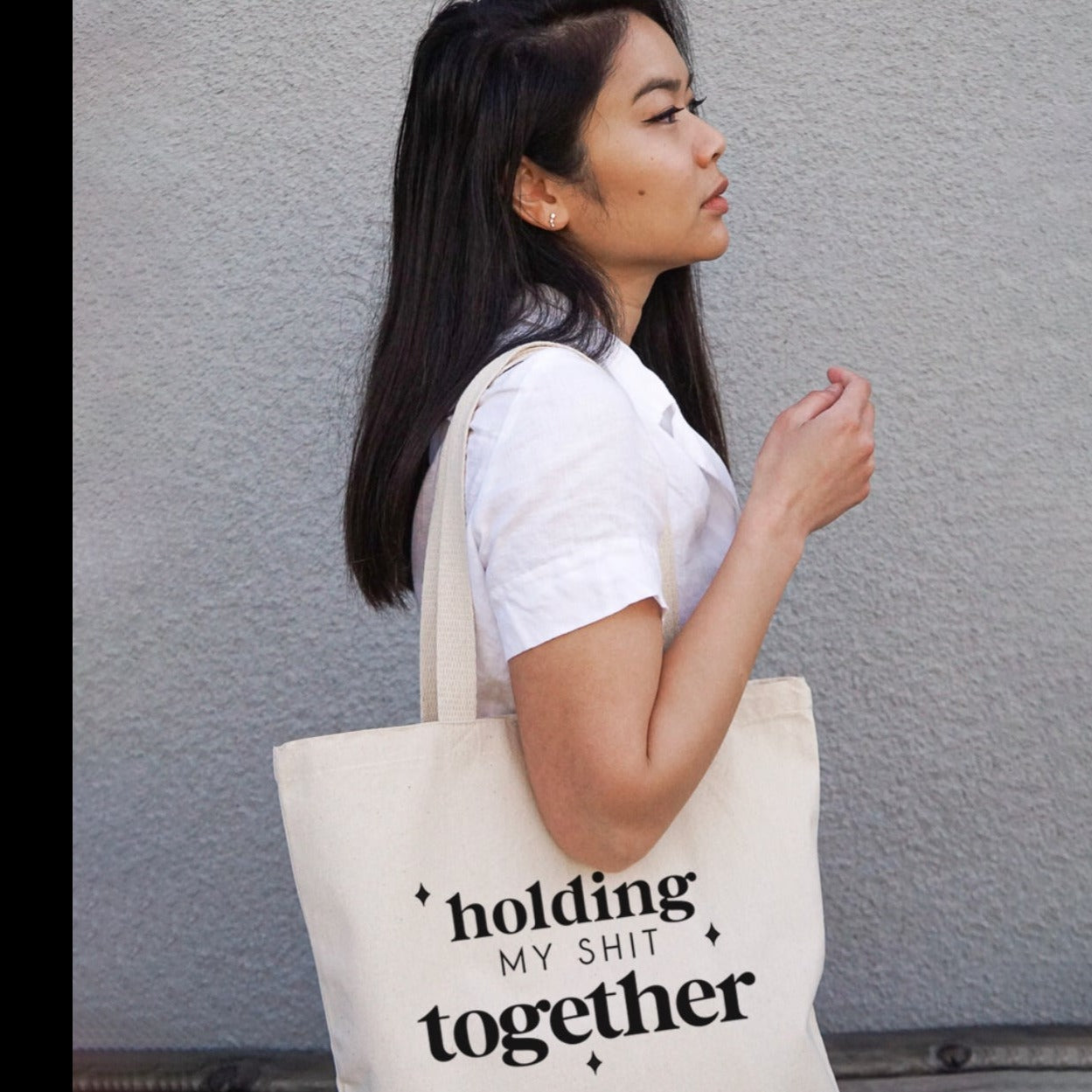 Holding My Shit Together Tote Bag