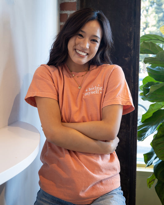 Loving Myself Embroidered Shirt