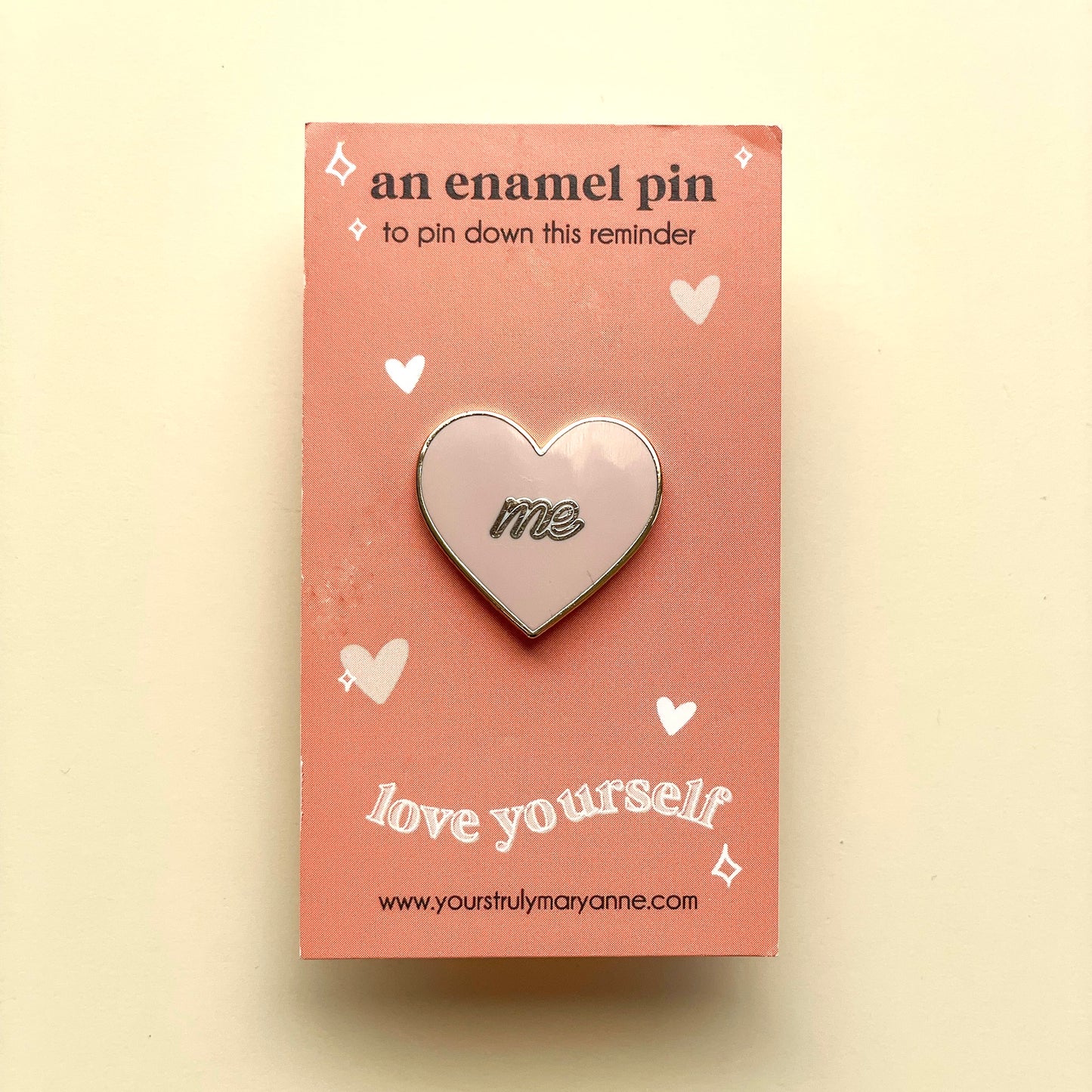 Love Me Enamel Pin