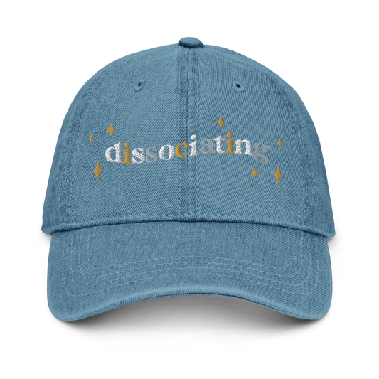 Dissociating Embroidered Hat