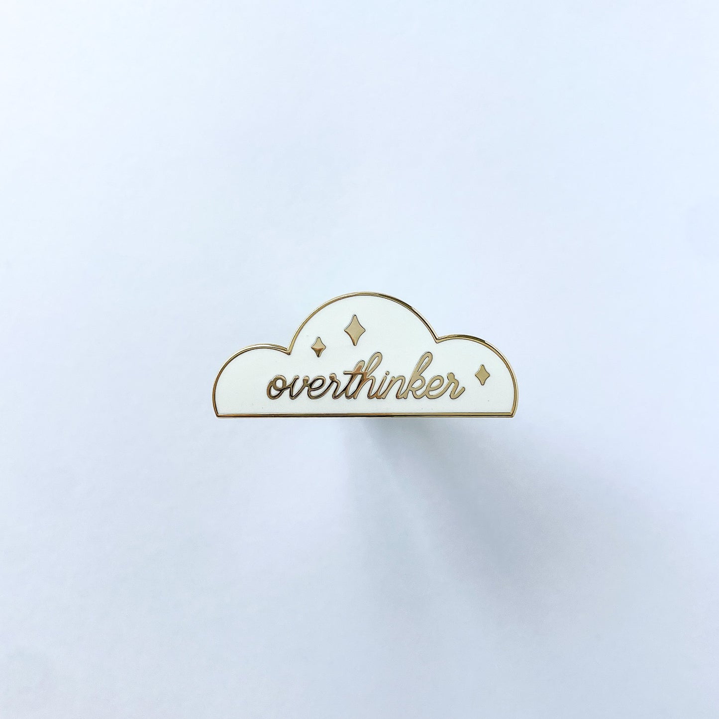 Overthinker Cloud Enamel Pin