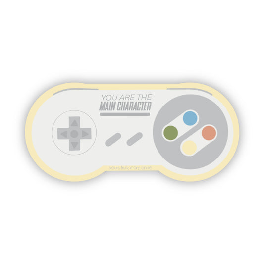 Main Character in Control Sticker