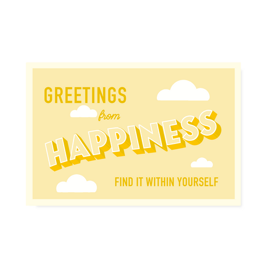 Happiness Postcard
