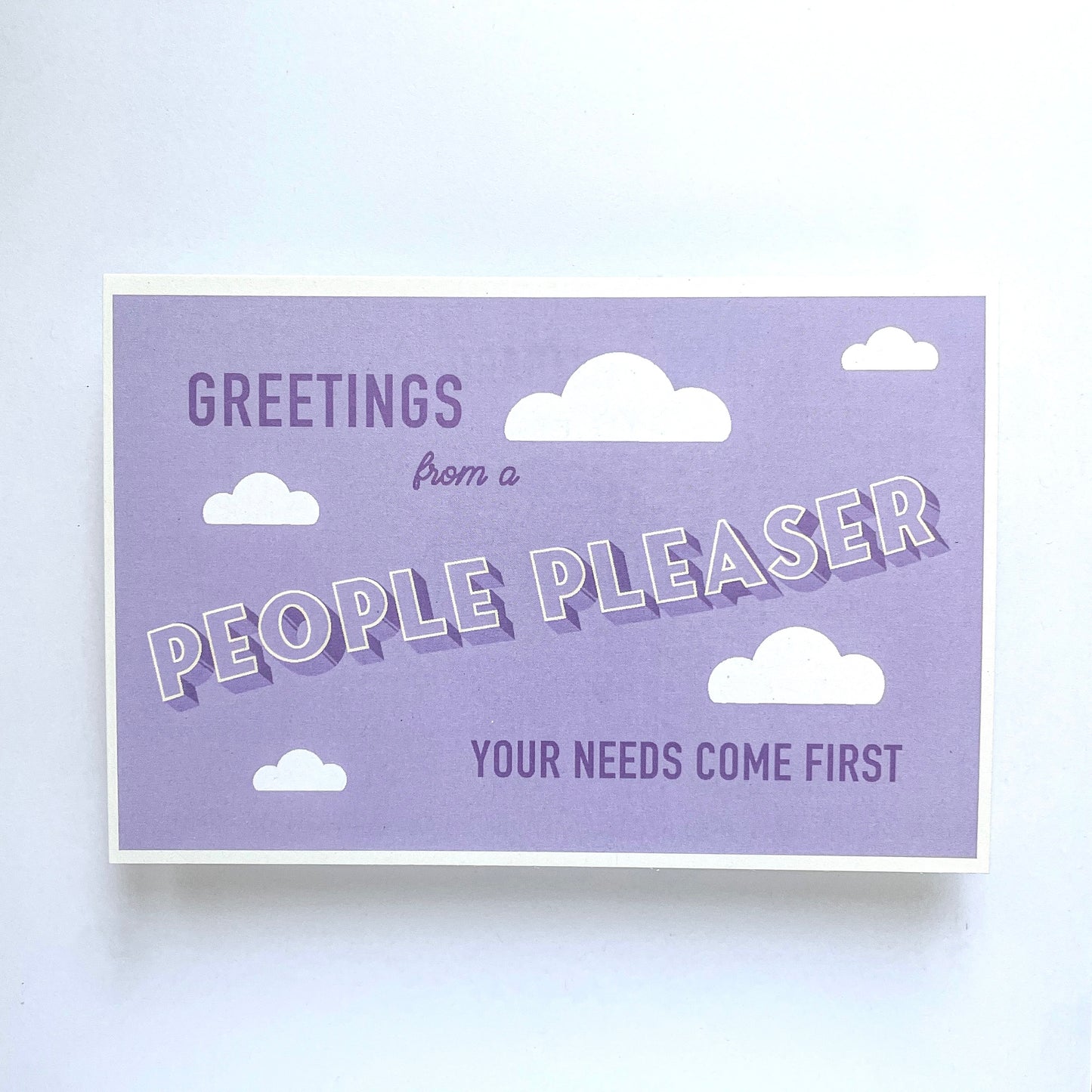 People Pleaser Postcard