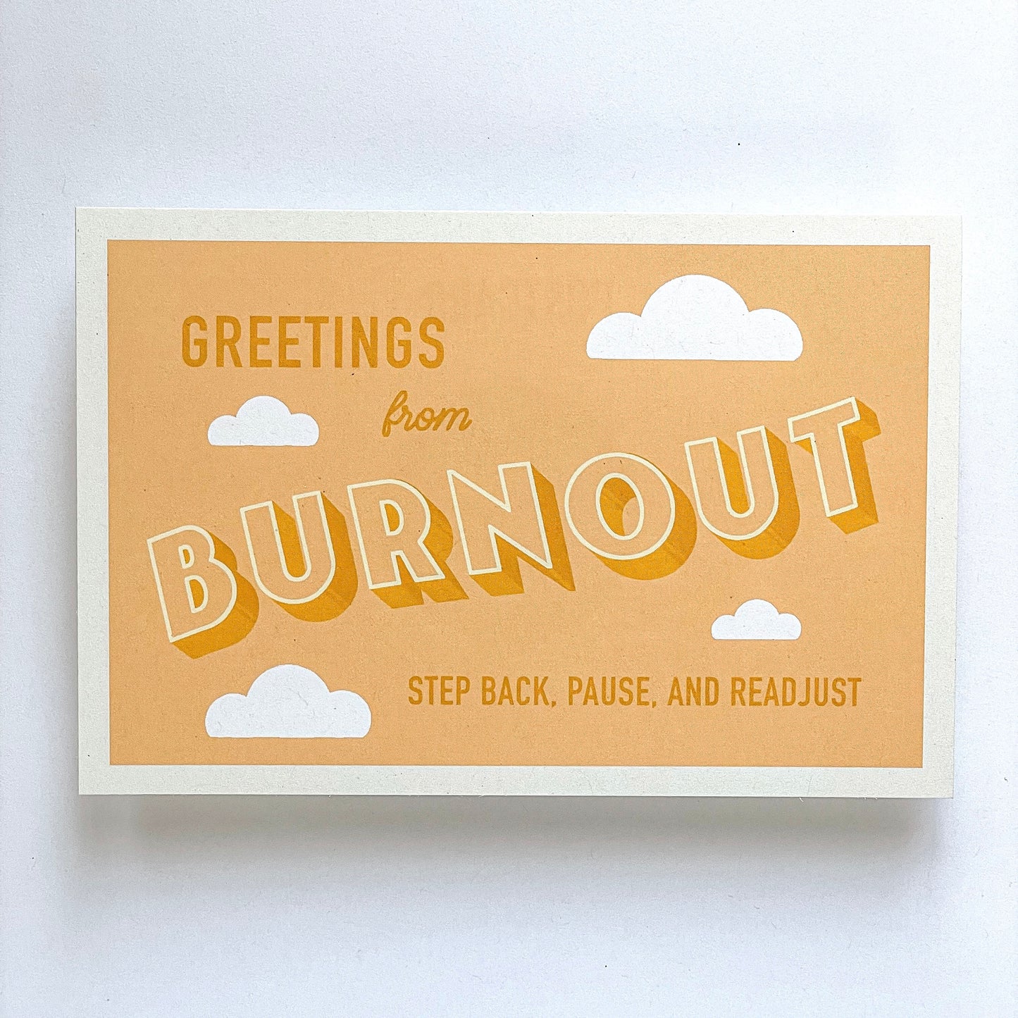 Burnout Postcard