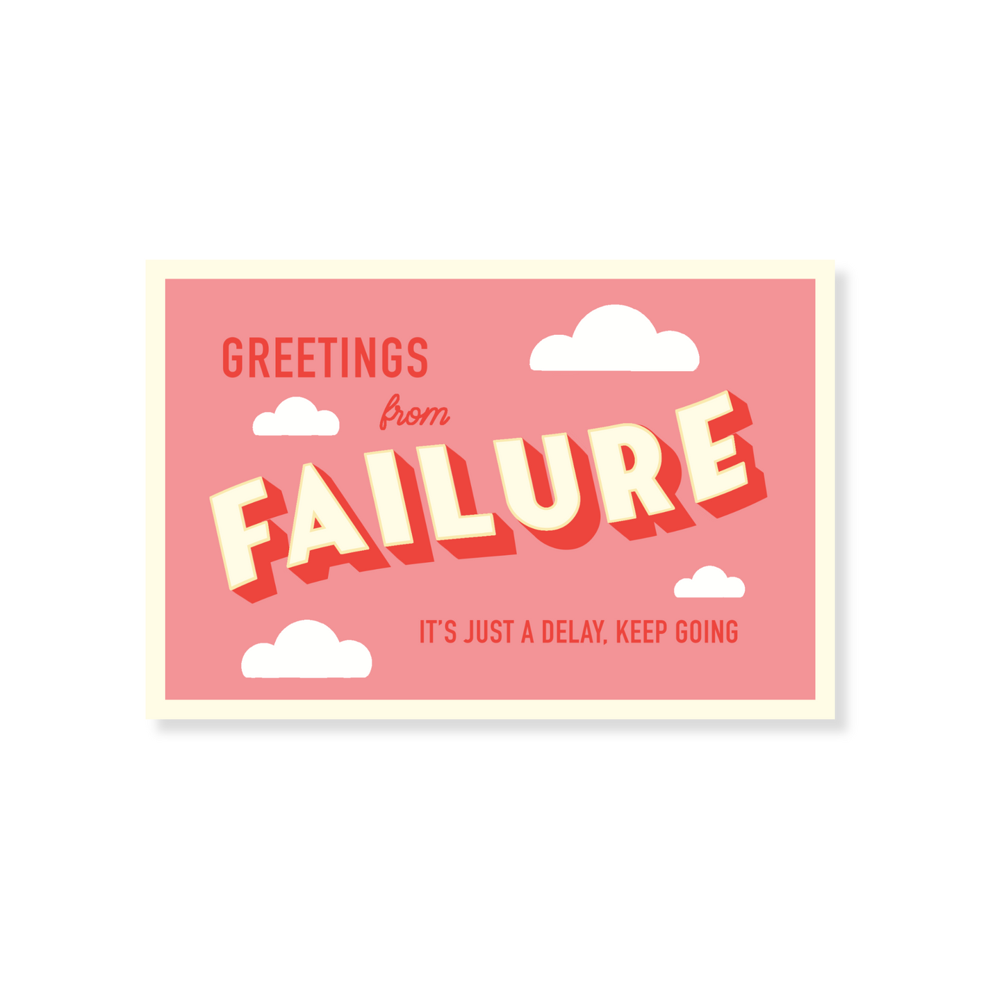 Failure Postcard