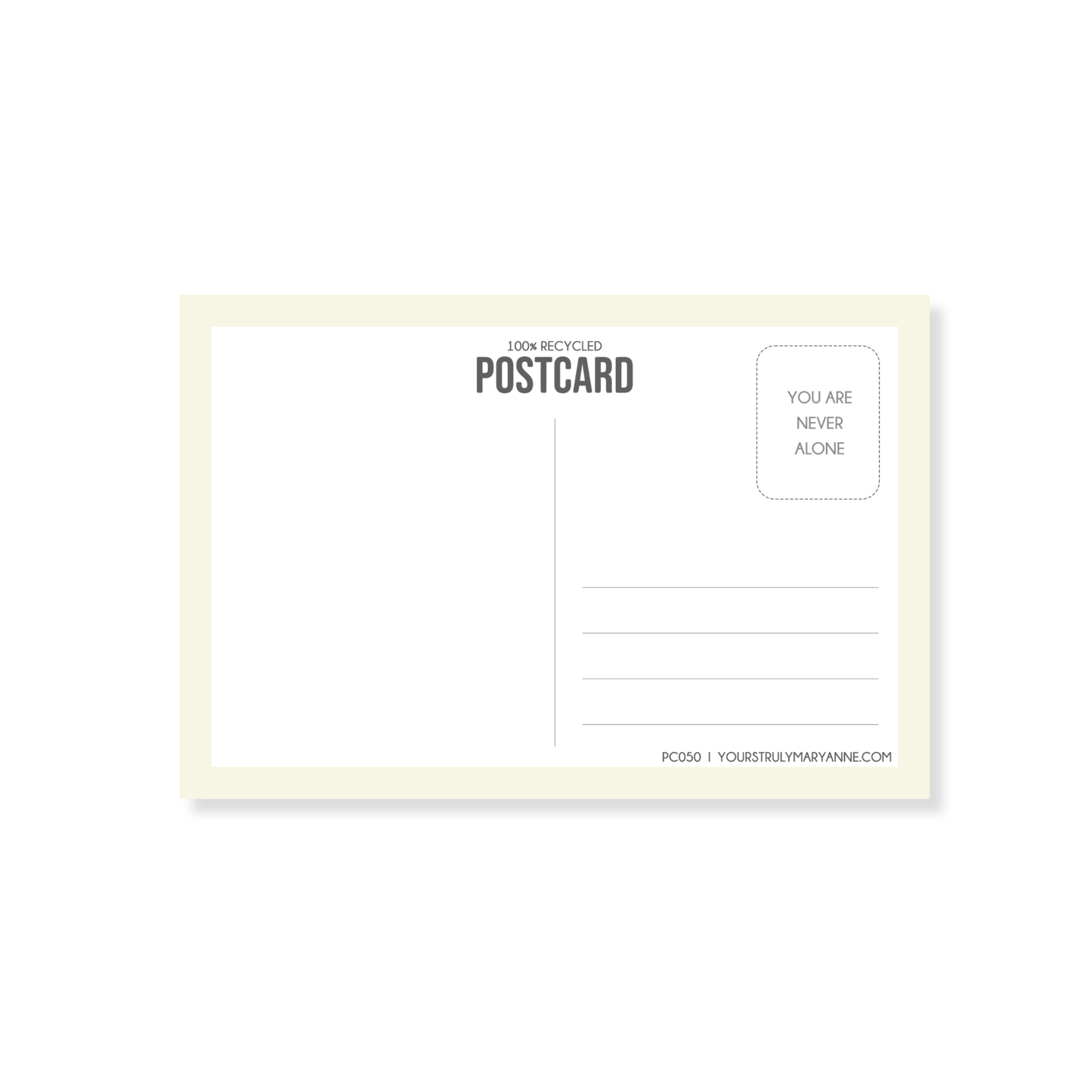Shame Postcard