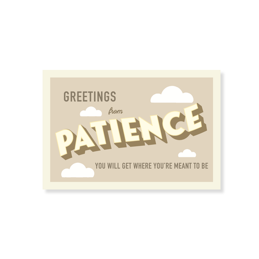 Patience Postcard