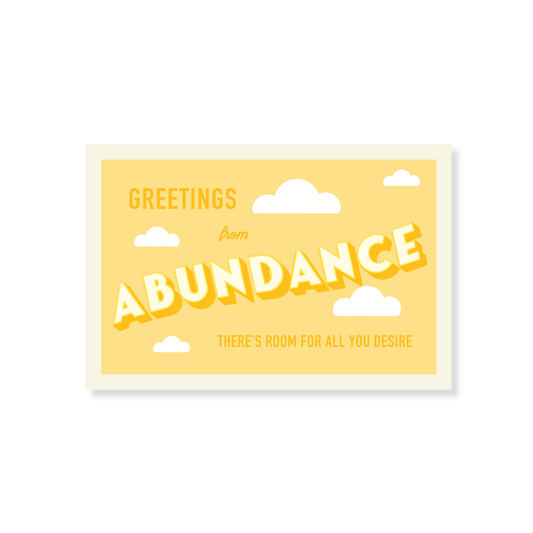 Abundance Postcard
