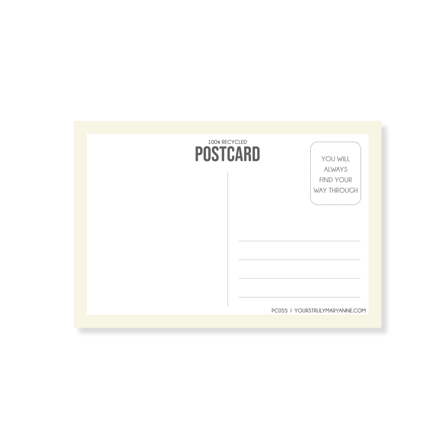 Resilience Postcard