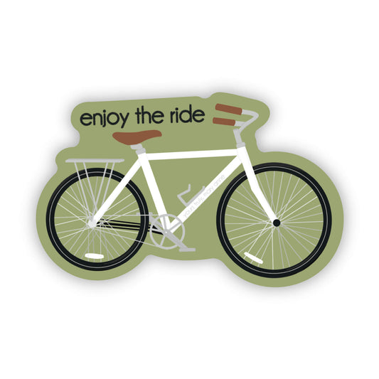 Bicycle Enjoy the Ride Sticker