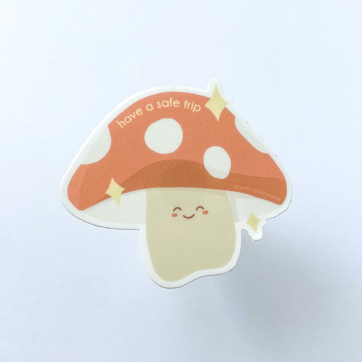 Mushroom Safe Trip Sticker