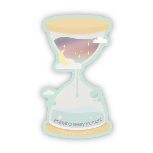 Hourglass Moments Sticker
