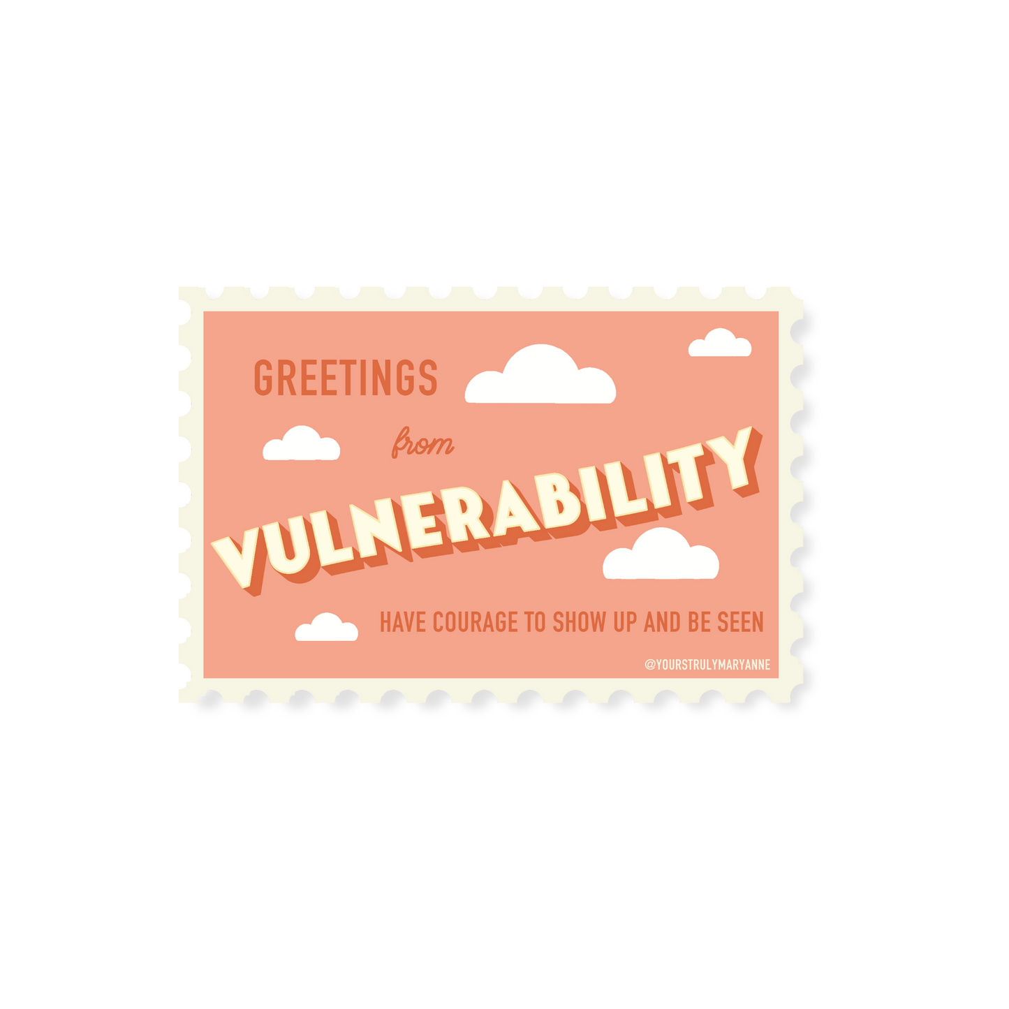 Vulnerability Stamp Sticker