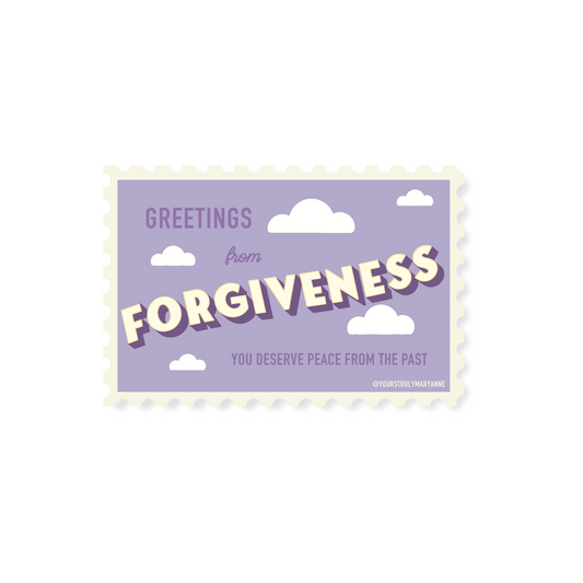 Forgiveness Stamp Sticker