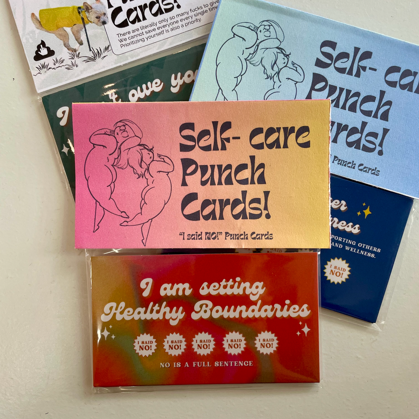 Healthy Boundaries Punch Cards