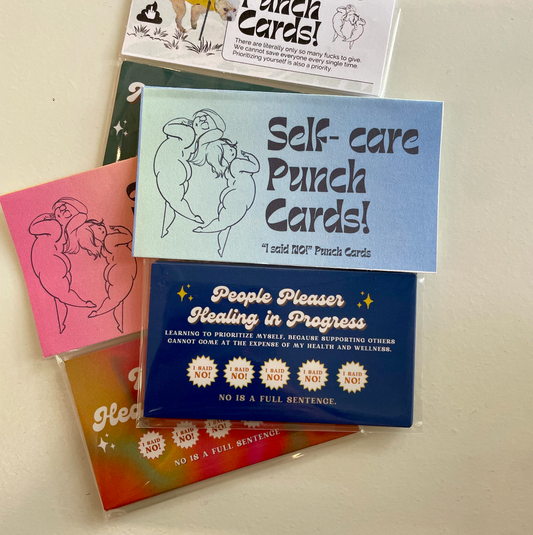 People Pleaser Punch Cards