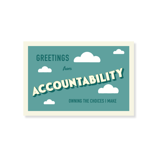 Accountability Postcard