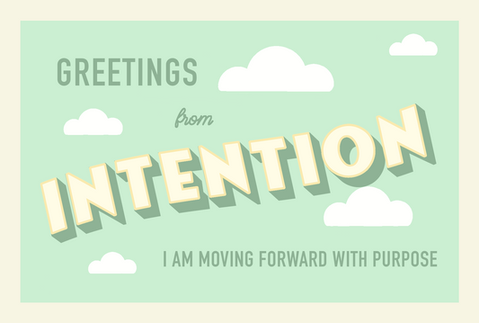 Intention Postcard