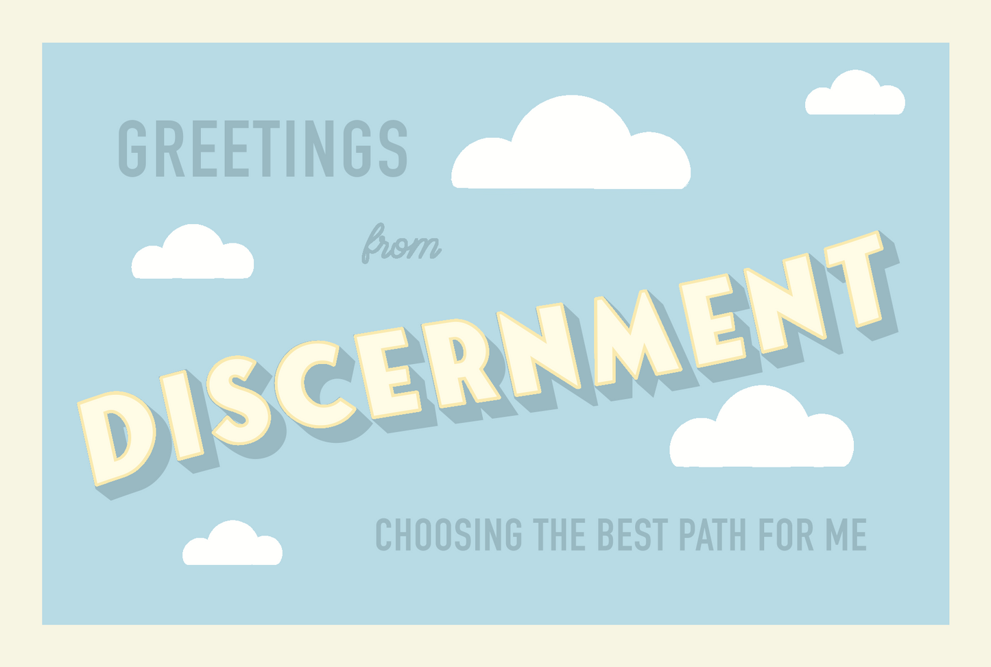 Discernment Postcard
