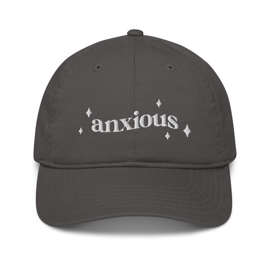 Anxious Embroidered Hat