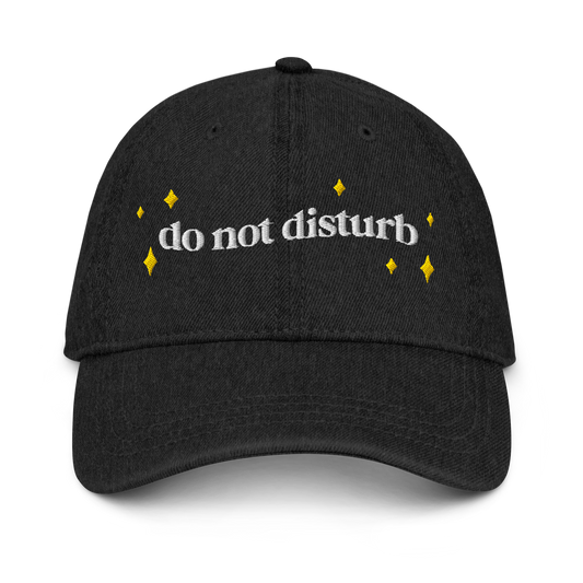 Do Not Disturb Embroidered Hat