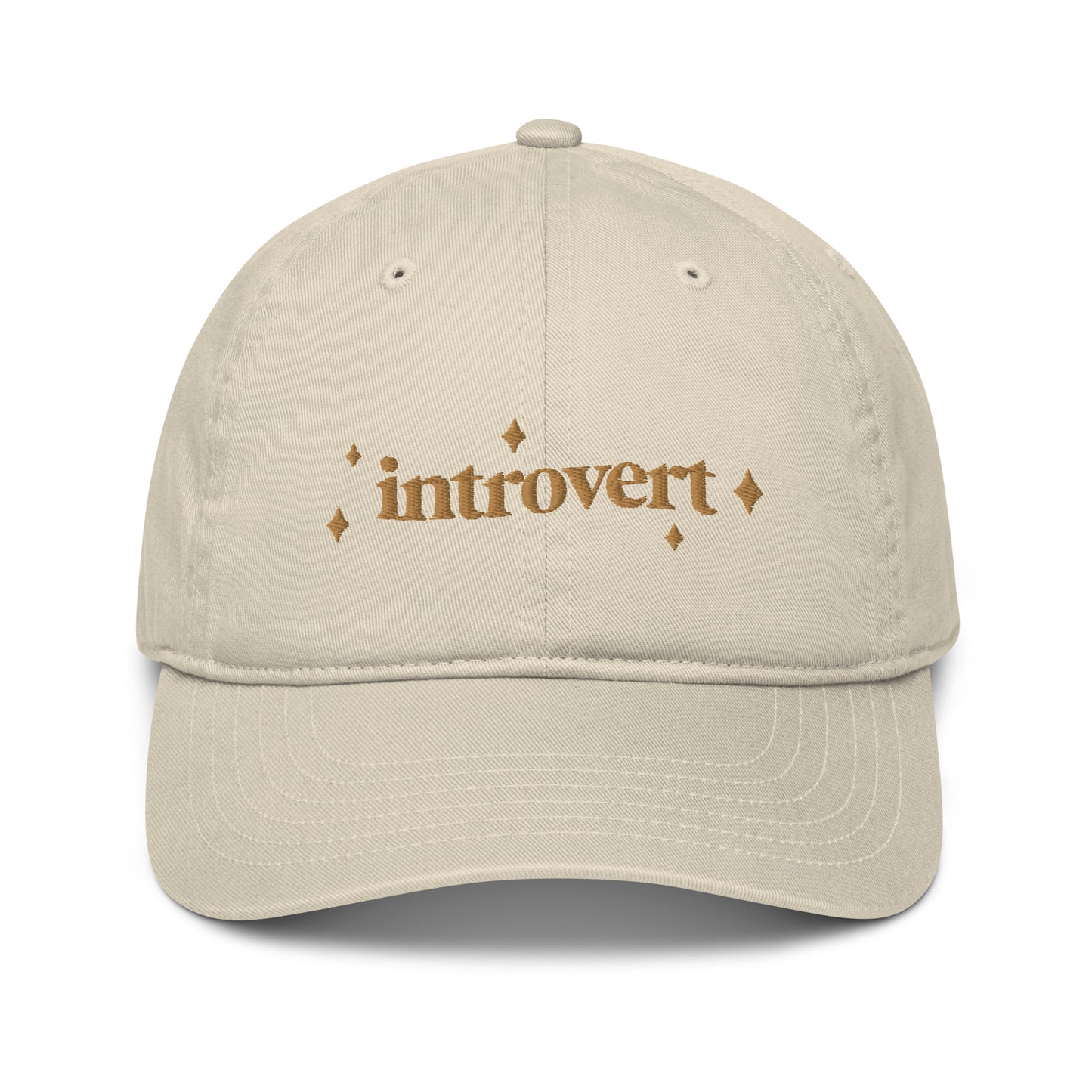 Introvert Embroidered Hat