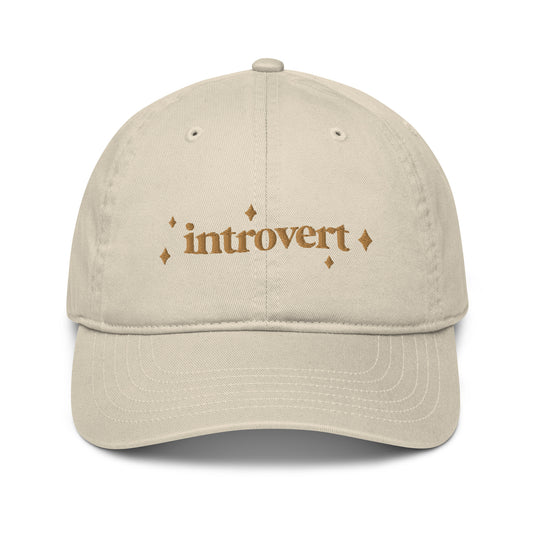 Introvert Embroidered Hat