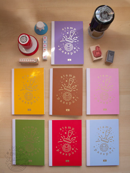 Stamp Passport Notebook