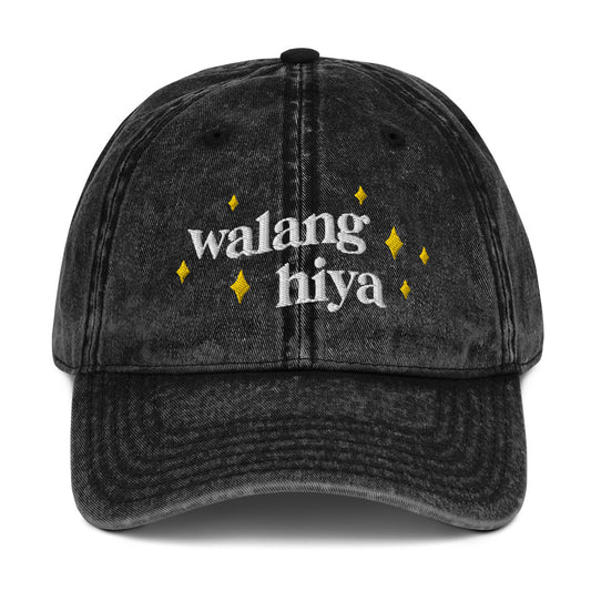 Walang Hiya Embroidered Hat