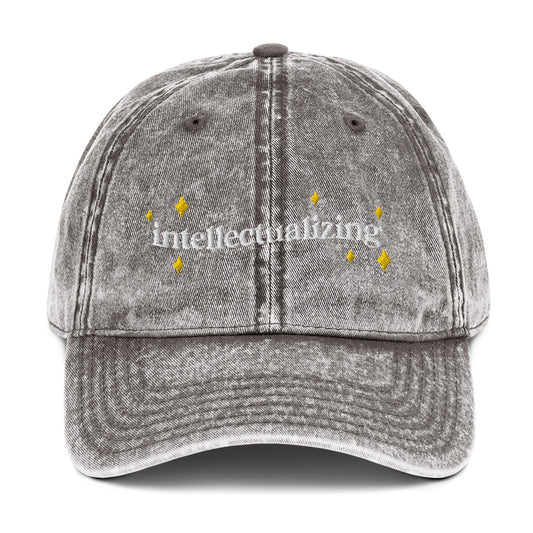 Intellectualizing Embroidered Hat