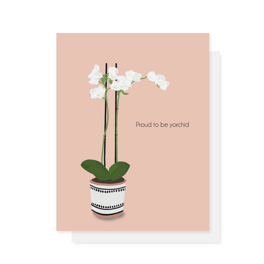 Proud to be Yorchid - Mother's Day Card