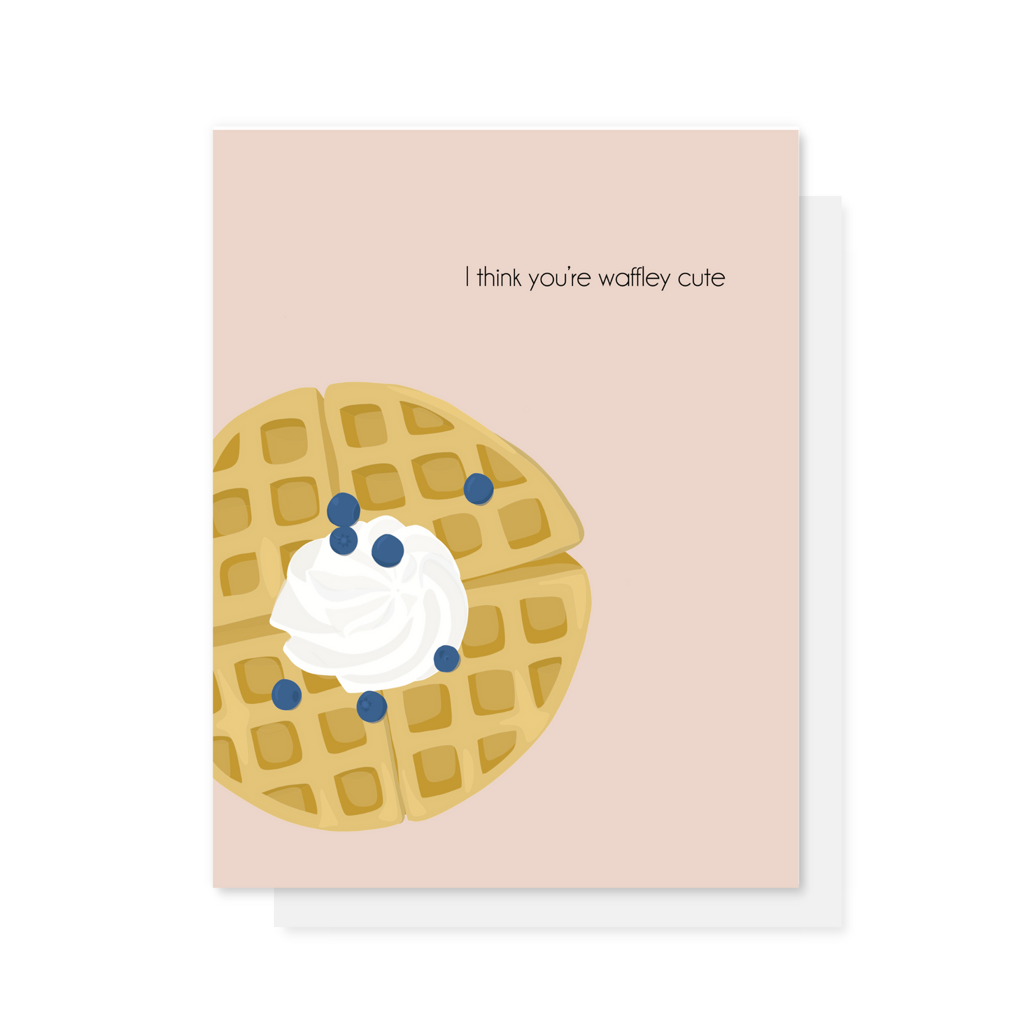 Waffley Cute Card