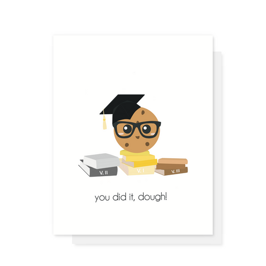 Smart Cookie, Dough Greeting Card