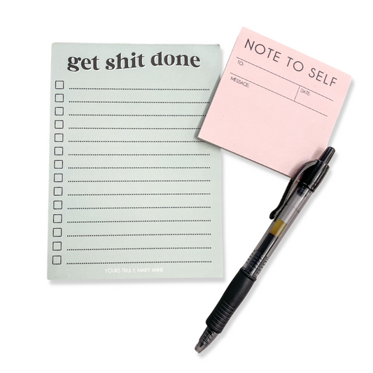 Get Shit Done Notepad